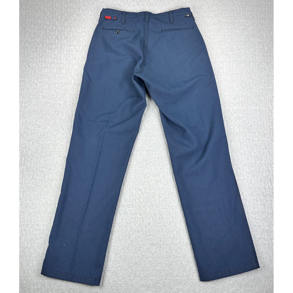 Workrite Nomex Pants Mens 31/30X32 Navy Blue Flame Resistant HRC1 Workwear